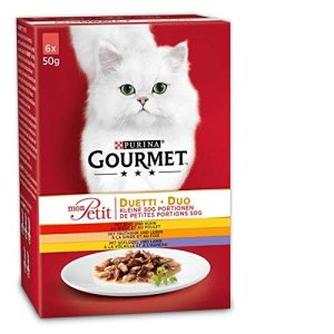 Gourmet-Katzenfutter PURINA GOURMET Mon Petit Duetti, 8er