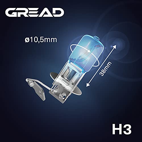 H3-Birne Gread Halogen Scheinwerferlampe