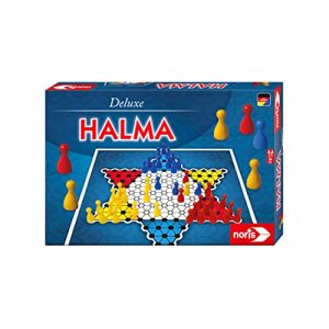 Halma-Spiel Noris 606101266 606101266-Deluxe mit Holzpöppeln