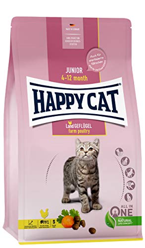 Die beste happy cat katzenfutter happy cat 70540 young junior land Bestsleller kaufen
