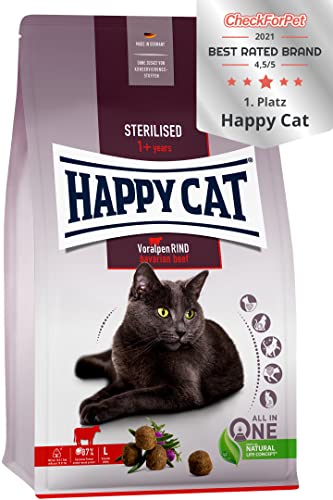 Die beste happy cat katzenfutter happy cat 70576 sterilised adult voralpen Bestsleller kaufen
