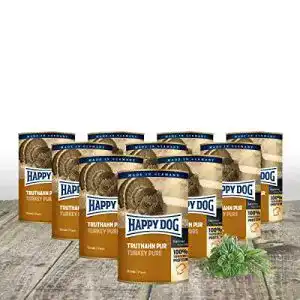 Happy-Dog-Nassfutter Happy Dog 10 + 2 Gratis Supreme Sensible