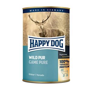 Happy-Dog-Nassfutter Happy Dog Wild Pur 6X 400g Nassfutter