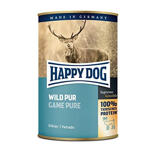 Die beste happy dog nassfutter happy dog wild pur 6x 400g nassfutter Bestsleller kaufen