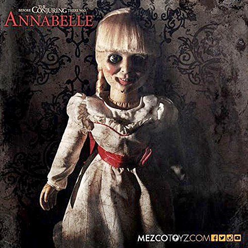 Horror-Puppe Close Up Annabelle Puppe mit Stoffkleidung