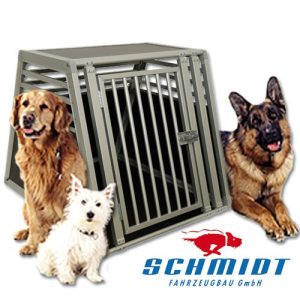 Hundetransportbox Alu Schmidt-Box Hundebox Einzelbox Alu UME