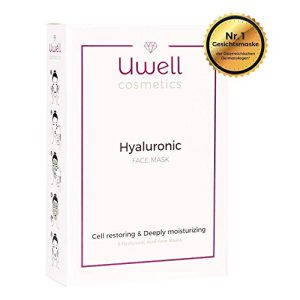 Hyaluron-Tuchmaske UWELL Cosmetics 2 Stk. Face Mask