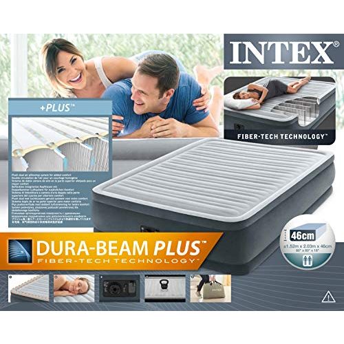 Intex-Luftbett Intex Luftbett Comfort-Plush Twin 191 x 99 x 46 cm