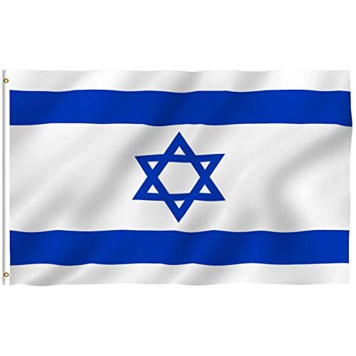 Israel-Flagge Anley Fly Breeze 3×5 Fuß Israel Flagge