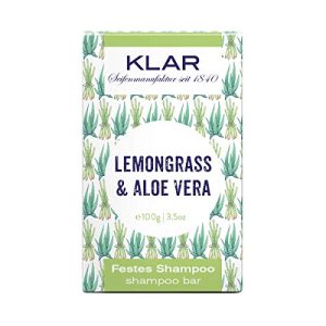 Klar-Seife Klar Seifen festes Shampoo Lemongrass & Aloe Vera