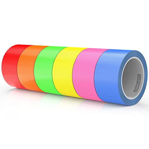 Die beste klebeband llpt gewebeband 6 premium sortierte farbpakete Bestsleller kaufen