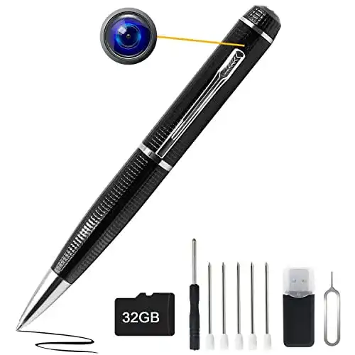 Die beste Kugelschreiber-Kamera UYIKOO Stift Kamera Mini HD 1080P 2026 Test Bestseller Kugelschreiber-Kamera UYIKOO Stift Kamera Mini HD 1080P