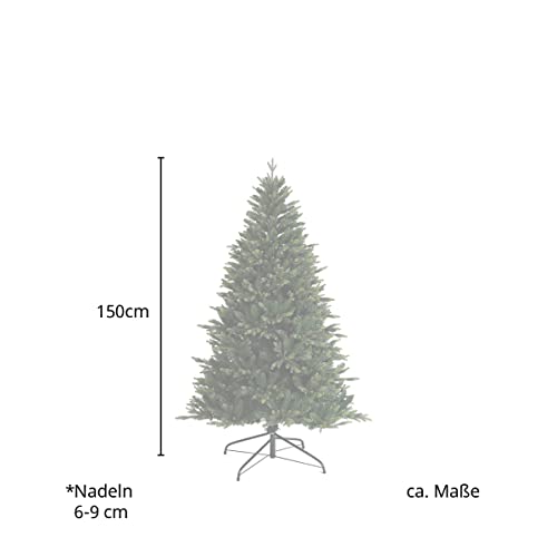 Kunstbaum SVITA Weihnachtsbaum künstlich, natur-Grün, 150 cm