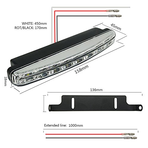 LED-Tagfahrlicht PLC020 12V R87 E4