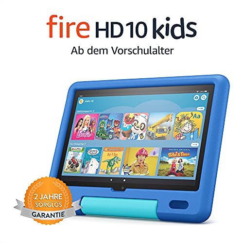 Lerntablet Amazon Fire HD 10 Kids-Tablet 10,1 Zoll  Full-HD