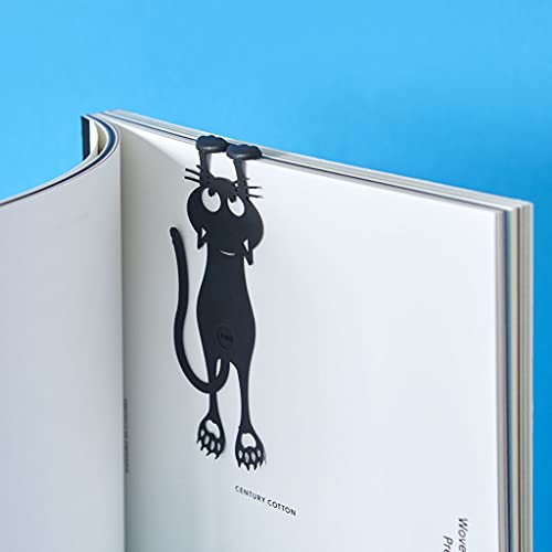 Lesezeichen balvi Curious Farbe schwarz Katzenform 12cm