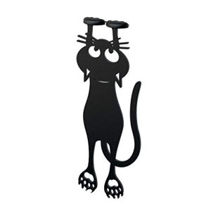 Lesezeichen balvi Curious Farbe schwarz Katzenform 12cm
