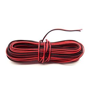 Litzenkabel BlueXP 10M 2-adriges schwarzes rotes Kabel PVC