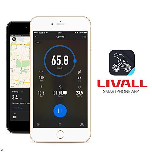 Livall-Helm LIVALL Erwachsene Musik, Rücklicht, Navigation
