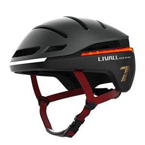 Livall-Helm LIVALL Evo21 Fahrradhelm, schwarz, L 58-62CM