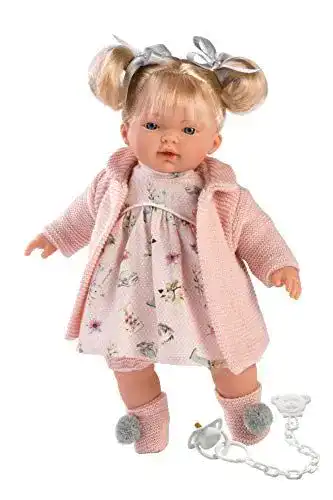 Llorens-Puppe Llorens 33112 weinende Puppe Aitana, 33 cm