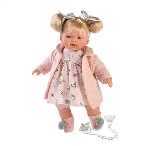 Llorens-Puppe Llorens 33112 weinende Puppe Aitana, 33 cm