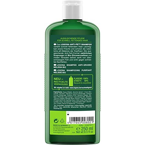 Logona-Shampoo LOGONA Naturkosmetik Anti-Fett Shampoo