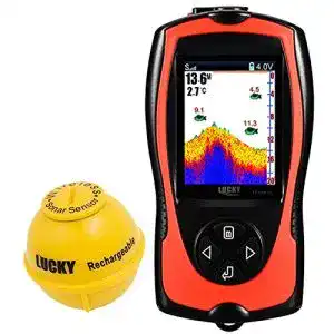 Lucky-Fischfinder LUCKY Tragbarer Fischfinder, kabellos, Sonar