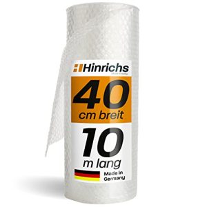 Luftpolsterfolie Hinrichs 10m x 40cm Noppenfolie