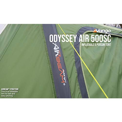 Luftzelt Vango Odyssey Air Aufblasbares Zelt, Epsom Green