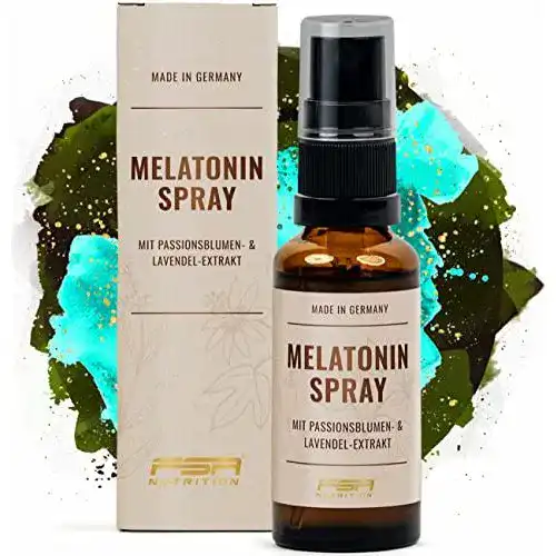 Melatonin FSA Nutrition Einschlafspray mit 0,5 mg pro Sprühstoß