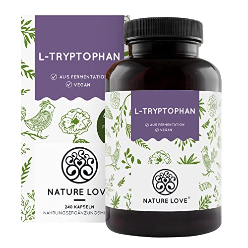 Melatonin-Kapseln Nature Love ® L-Tryptophan 240 Kapseln