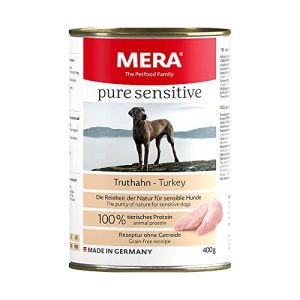 Mera-Hundefutter MERA Pure Sensitive Truthahn, 6 x 400 g