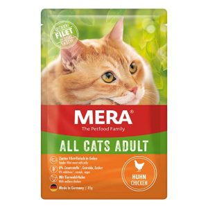 Mera-Katzenfutter MERA Cats All Cats Adult Huhn, 12 x 85 g
