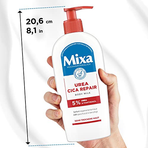 Mixa-Bodylotion Mixa Urea Cica Repair Body Milk, beruhigend