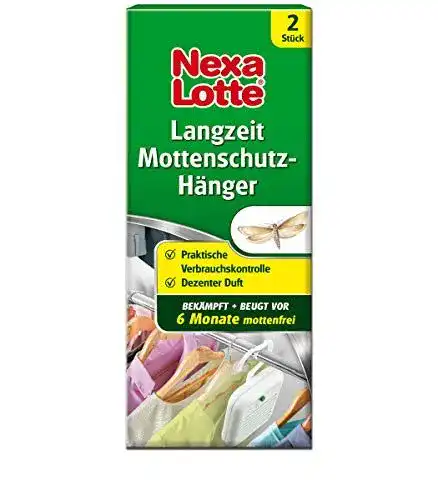 Mottenschutz Nexa Lotte Langzeit Hänger, bis zu 6 Monate, 2 St.