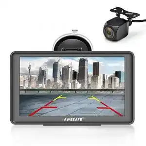 Navi mit Rückfahrkamera AWESAFE 7 Zoll