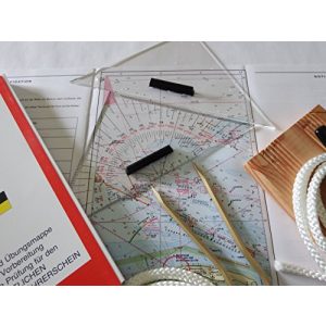 Navigationsbesteck Lokai Wassersportler Set 1 Übungskarten