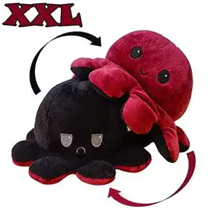 Oktopus-Kuscheltier KUNSTIFY XXL Oktupus Stimmung Kuscheltier