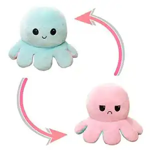 Oktopus-Kuscheltier MIKOO Oktopus Kuscheltier, Reversible