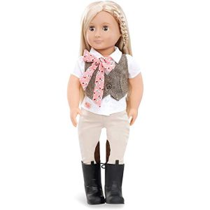 Our-Generation-Puppe Our Generation Riding Doll w/Tweed Vest