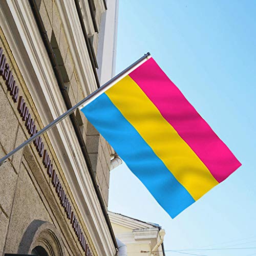 Pan-Flagge Buding Pansexual Pride Flag, Lebendige Farbe