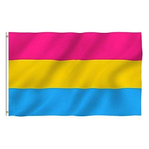Pan-Flagge Exuberanter 5 Ft X 3 Ft Pansexual Pride Flag, Gay Pride
