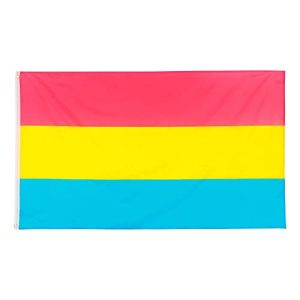 Pan-Flagge PHENO FLAGS Pan Pride Flagge 90 x 150 cm
