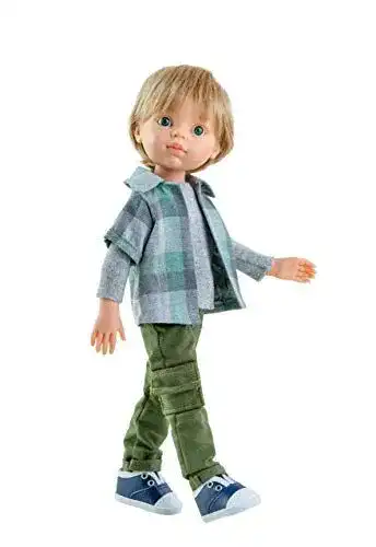 Paola-Reina-Puppe Paola Reina ROPA Puppe LUIS 32 cm bunt
