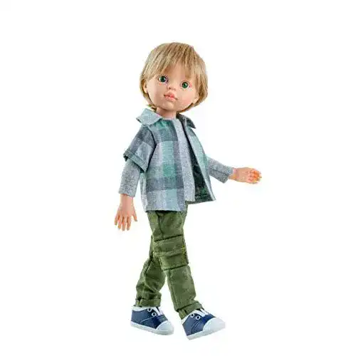 Paola-Reina-Puppe Paola Reina ROPA Puppe LUIS 32 cm bunt