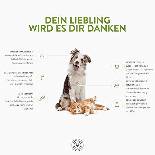 Pets-Deli-Hundefutter PETS DELI – NATURAL PET FOOD 6er-Pack