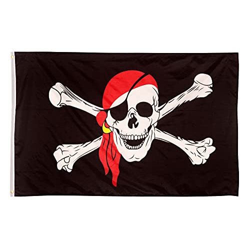 Die beste piratenflagge aricona fahne mit totenkopfdesign messing oesen Bestsleller kaufen