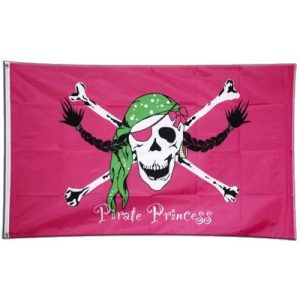 Piratenflagge Flaggenfritze Flagge Pirat Pirate Princess Prinzessin