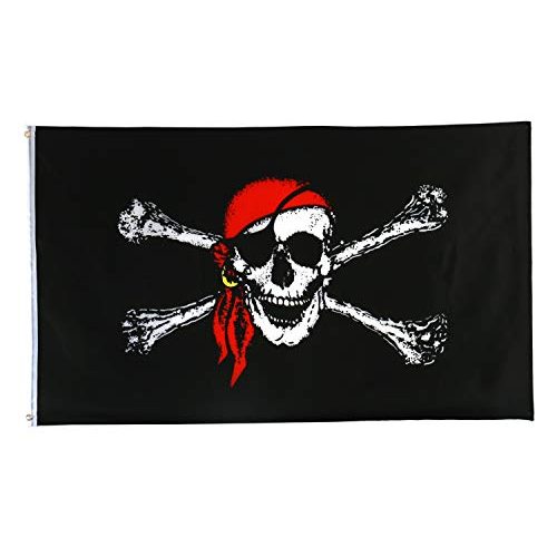 Die beste piratenflagge star cluster 90 x 150 cm pirate flagge fahne Bestsleller kaufen